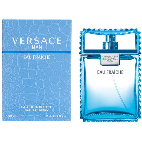 versace man eau de toilette spray 100ml|Versace man eau fraiche price.